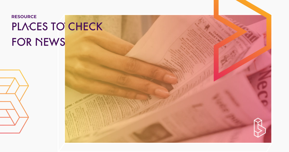 Places to Check for News - Blossom