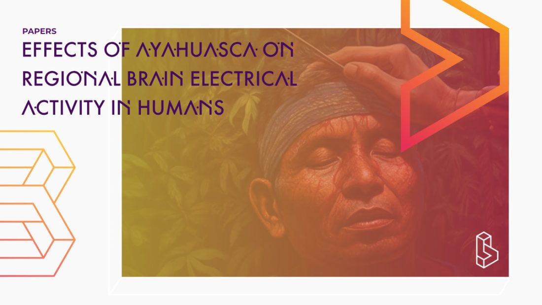 Effects Of The South American Psychoactive Beverage Ayahuasca On ...